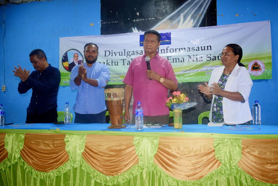 PAM Baucau Rekomenda labele Uza Osan Hodi Sosa Tabaku Maibe Sosa Hahan Ne'ebe Nutritivu Ba Saúde.