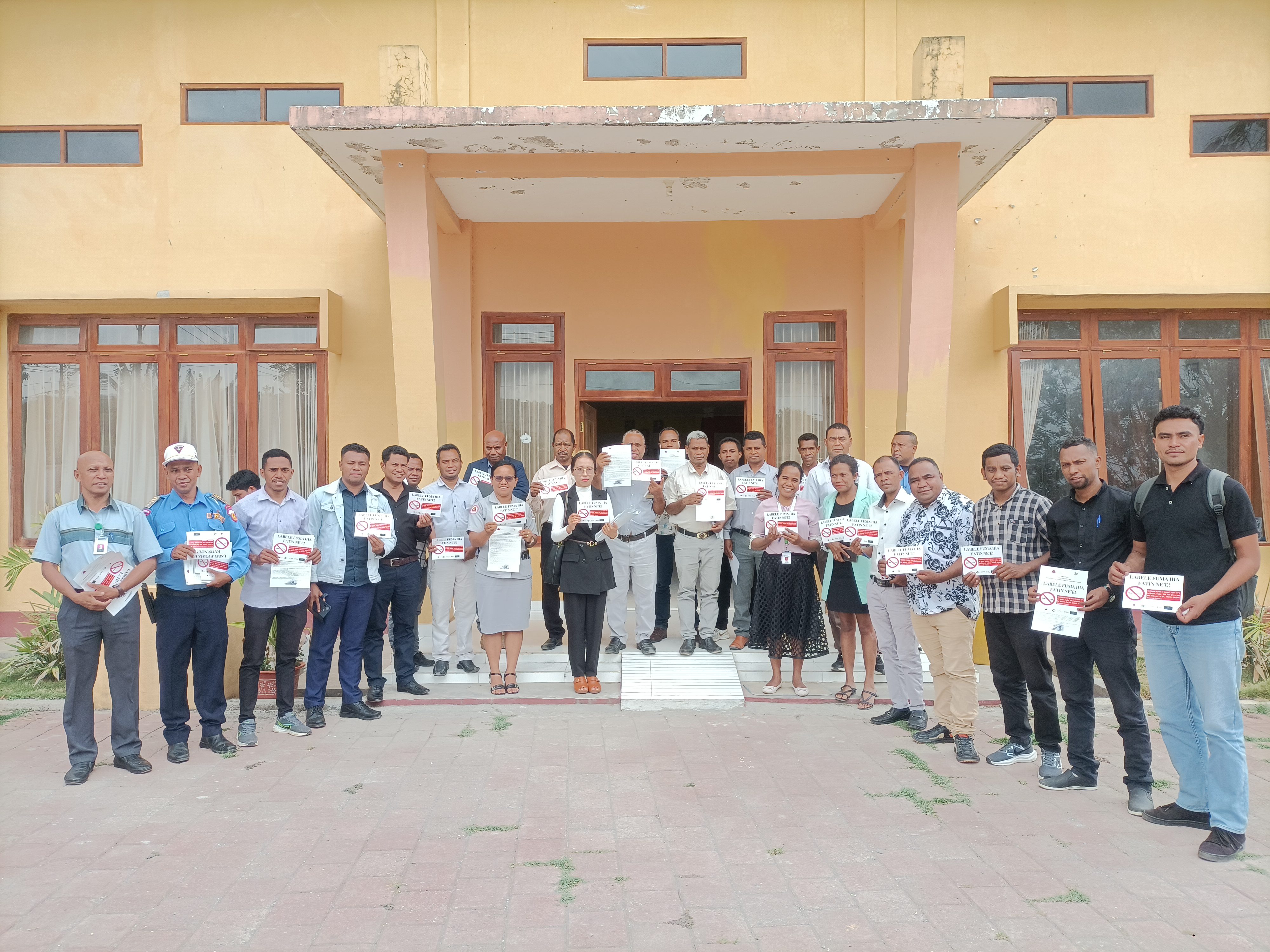 Workshop Publikasaun Sirkular PAM Manufahi Nú.022/PAM/MANUFAHI /X/2025 no Implementasaun Dekretu-Lei Nú. 14/2016 Kona-ba Regime Kontrolu Tabaku.