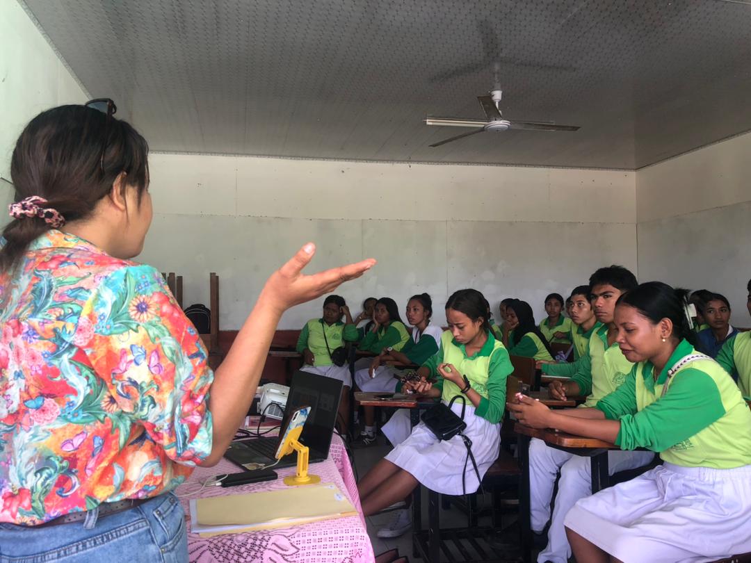 Dili, Sabádo 7 Fevereiru 2026 Kampaña kona-ba Impaktu husi Tabaku, Alkól no Droga ba Foinsaʼe sira iha Eskola Sekundária Geral AN-NUR.